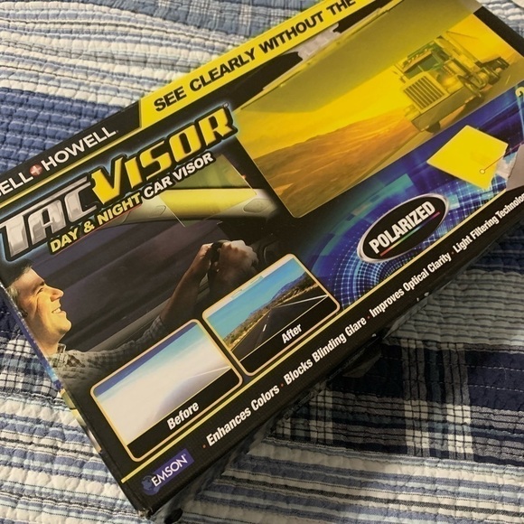 Bell & Howell TAC visor day and night car visor NWOT - Picture 1 of 7